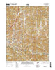 Rosemont West Virginia Current topographic map, 1:24000 scale, 7.5 X 7.5 Minute, Year 2016