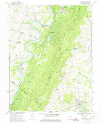 Round Hill Virginia Historical topographic map, 1:24000 scale, 7.5 X 7.5 Minute, Year 1970