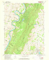 Round Hill Virginia Historical topographic map, 1:24000 scale, 7.5 X 7.5 Minute, Year 1970