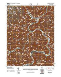 Rowlesburg West Virginia Historical topographic map, 1:24000 scale, 7.5 X 7.5 Minute, Year 2011