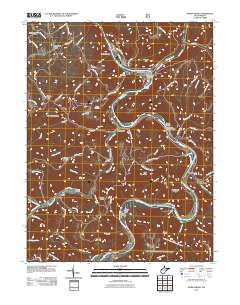 Rowlesburg West Virginia Historical topographic map, 1:24000 scale, 7.5 X 7.5 Minute, Year 2011