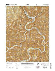 Rowlesburg West Virginia Historical topographic map, 1:24000 scale, 7.5 X 7.5 Minute, Year 2014