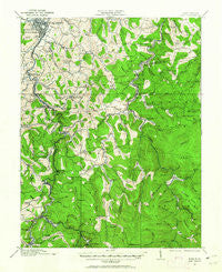 Sago West Virginia Historical topographic map, 1:62500 scale, 15 X 15 Minute, Year 1912