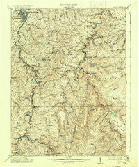 Sago West Virginia Historical topographic map, 1:62500 scale, 15 X 15 Minute, Year 1914