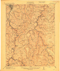 Sago West Virginia Historical topographic map, 1:62500 scale, 15 X 15 Minute, Year 1914