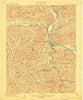 Saint Albans West Virginia Historical topographic map, 1:62500 scale, 15 X 15 Minute, Year 1909