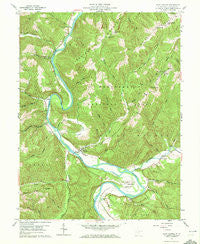 Saint George West Virginia Historical topographic map, 1:24000 scale, 7.5 X 7.5 Minute, Year 1959