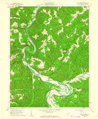 Saint George West Virginia Historical topographic map, 1:24000 scale, 7.5 X 7.5 Minute, Year 1959