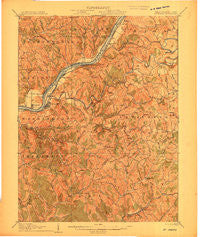 Saint Marys West Virginia Historical topographic map, 1:62500 scale, 15 X 15 Minute, Year 1906
