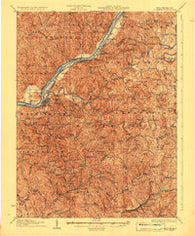 Saint Marys West Virginia Historical topographic map, 1:62500 scale, 15 X 15 Minute, Year 1927
