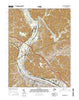 Saint Albans West Virginia Current topographic map, 1:24000 scale, 7.5 X 7.5 Minute, Year 2016