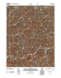 Samp West Virginia Historical topographic map, 1:24000 scale, 7.5 X 7.5 Minute, Year 2011