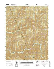 Samp West Virginia Historical topographic map, 1:24000 scale, 7.5 X 7.5 Minute, Year 2014