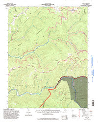 Samp West Virginia Historical topographic map, 1:24000 scale, 7.5 X 7.5 Minute, Year 1995