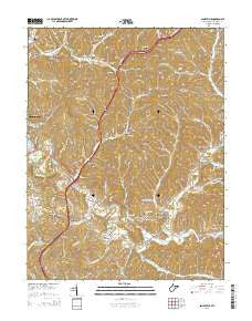 Sandyville West Virginia Historical topographic map, 1:24000 scale, 7.5 X 7.5 Minute, Year 2014