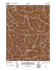 Schultz West Virginia Historical topographic map, 1:24000 scale, 7.5 X 7.5 Minute, Year 2011