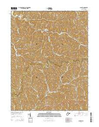 Schultz West Virginia Historical topographic map, 1:24000 scale, 7.5 X 7.5 Minute, Year 2014