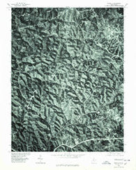 Schultz West Virginia Historical topographic map, 1:24000 scale, 7.5 X 7.5 Minute, Year 1975