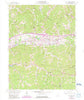 Scott Depot West Virginia Historical topographic map, 1:24000 scale, 7.5 X 7.5 Minute, Year 1958