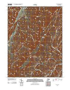 Sector West Virginia Historical topographic map, 1:24000 scale, 7.5 X 7.5 Minute, Year 2011