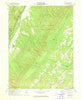 Sector West Virginia Historical topographic map, 1:24000 scale, 7.5 X 7.5 Minute, Year 1971
