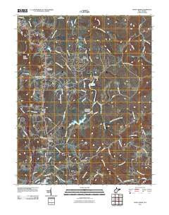 Shady Spring West Virginia Historical topographic map, 1:24000 scale, 7.5 X 7.5 Minute, Year 2011