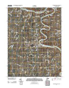 Shepherdstown West Virginia Historical topographic map, 1:24000 scale, 7.5 X 7.5 Minute, Year 2011