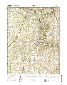 Shepherdstown West Virginia Historical topographic map, 1:24000 scale, 7.5 X 7.5 Minute, Year 2014