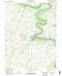 Shepherdstown West Virginia Historical topographic map, 1:24000 scale, 7.5 X 7.5 Minute, Year 1978