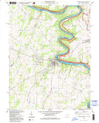Shepherdstown West Virginia Historical topographic map, 1:24000 scale, 7.5 X 7.5 Minute, Year 1994