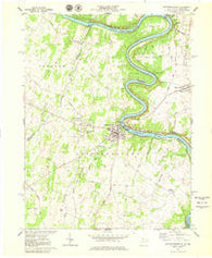Shepherdstown West Virginia Historical topographic map, 1:24000 scale, 7.5 X 7.5 Minute, Year 1978