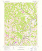 Shinnston West Virginia Historical topographic map, 1:24000 scale, 7.5 X 7.5 Minute, Year 1960