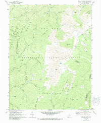 Sinks Of Gandy West Virginia Historical topographic map, 1:24000 scale, 7.5 X 7.5 Minute, Year 1970