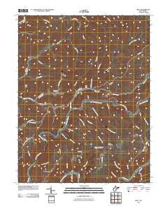 Skelt West Virginia Historical topographic map, 1:24000 scale, 7.5 X 7.5 Minute, Year 2010