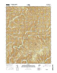Skelt West Virginia Current topographic map, 1:24000 scale, 7.5 X 7.5 Minute, Year 2016