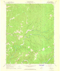 Skelt West Virginia Historical topographic map, 1:24000 scale, 7.5 X 7.5 Minute, Year 1967