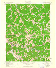 Smithburg West Virginia Historical topographic map, 1:24000 scale, 7.5 X 7.5 Minute, Year 1961