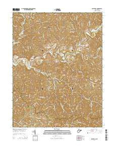 Smithville West Virginia Historical topographic map, 1:24000 scale, 7.5 X 7.5 Minute, Year 2014