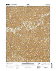 Smithville West Virginia Current topographic map, 1:24000 scale, 7.5 X 7.5 Minute, Year 2016