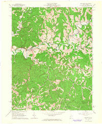 Smithville West Virginia Historical topographic map, 1:24000 scale, 7.5 X 7.5 Minute, Year 1964