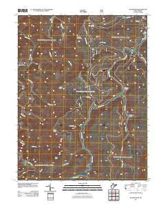 Snyder Knob West Virginia Historical topographic map, 1:24000 scale, 7.5 X 7.5 Minute, Year 2011