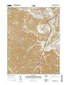 South Parkersburg West Virginia Historical topographic map, 1:24000 scale, 7.5 X 7.5 Minute, Year 2014