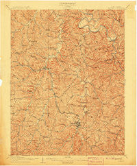 Spencer West Virginia Historical topographic map, 1:62500 scale, 15 X 15 Minute, Year 1907