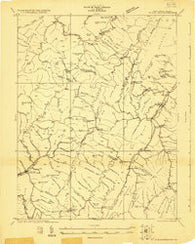 Spruce Knob West Virginia Historical topographic map, 1:48000 scale, 15 X 15 Minute, Year 1922
