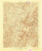 Spruce Knob West Virginia Historical topographic map, 1:62500 scale, 15 X 15 Minute, Year 1924