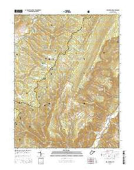 Spruce Knob West Virginia Historical topographic map, 1:24000 scale, 7.5 X 7.5 Minute, Year 2014