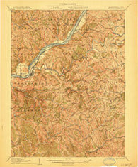 St Marys West Virginia Historical topographic map, 1:62500 scale, 15 X 15 Minute, Year 1906
