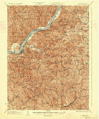 St Marys West Virginia Historical topographic map, 1:62500 scale, 15 X 15 Minute, Year 1927