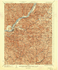 St Marys West Virginia Historical topographic map, 1:62500 scale, 15 X 15 Minute, Year 1927