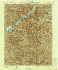 St Marys West Virginia Historical topographic map, 1:62500 scale, 15 X 15 Minute, Year 1927
